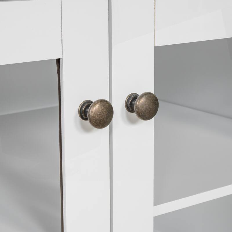 Versatile Tall Bookshelf with LED Lighting and Multiple Storage Options for Home