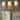 LALUZ Modern 3-Light Gold Bathroom Vanity Light Fabric Wall Sconce