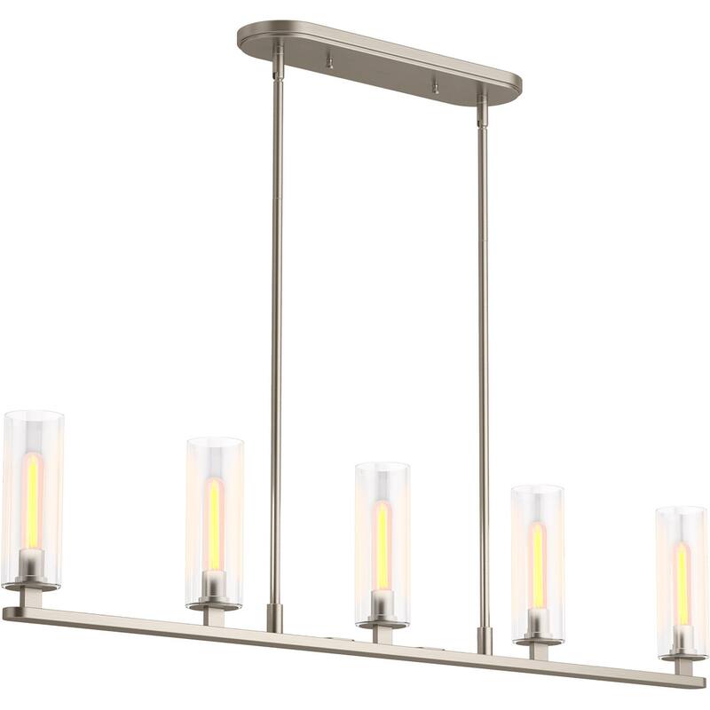 Kohler Lighting 35877-CH05 Crue 5 Light 45" Wide Linear Chandelier