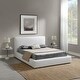 preview thumbnail 23 of 27, Tricia Chenille Upholstered Platform Bed