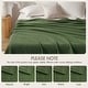 preview thumbnail 74 of 120, Madison Park Waffle Weave 100% Cotton Breathable Lightweight Blanket