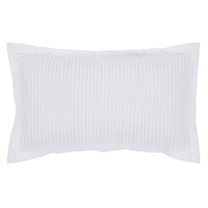 Better Trends Jullian Solid Stripes Design Bedspread 100% Cotton Tufted Chenille