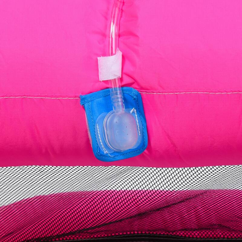 Outsunny Kids Bounce Castle House Inflatable Trampoline Water Slide Pool Climbing Wall 5 in 1 with Inflator for Kids Age 3-8