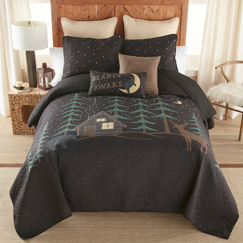 Donna Sharp Evening Lodge Polyester Quilt Collection