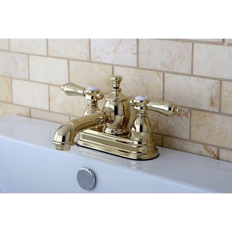 Kingston Brass Heirloom 1.2 GPM Centerset Bathroom Faucet with Pop-Up
