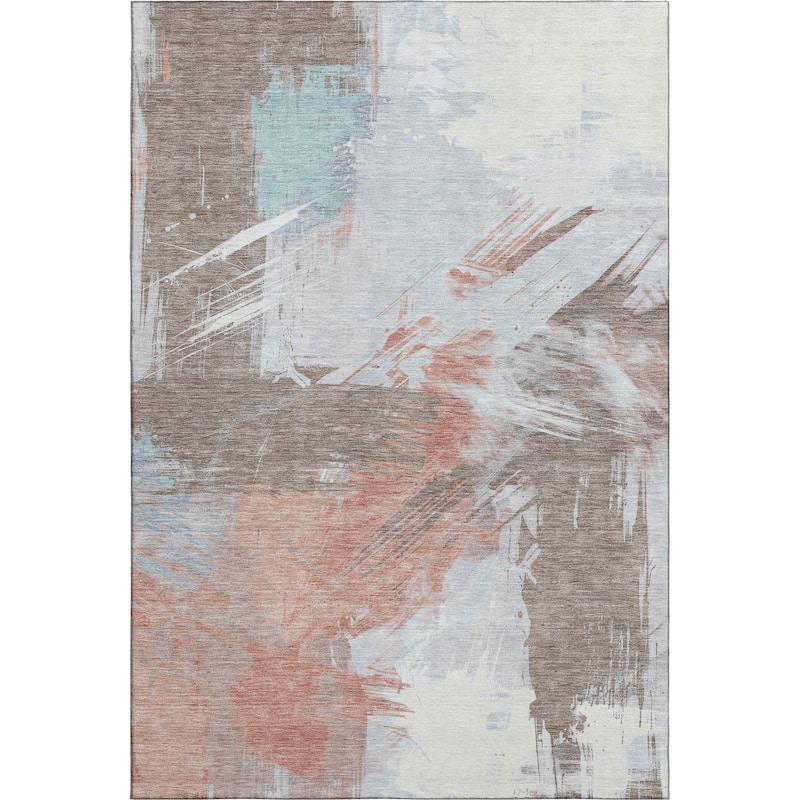 Premium Washable Super Soft Modern Brushstrokes Mayfield Rug