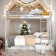 preview thumbnail 13 of 31, 2 In 1 Modern Full XL Over Queen Metal Bunk Bed With Sturdy Frame,Save Space or Split Into 2 Beds