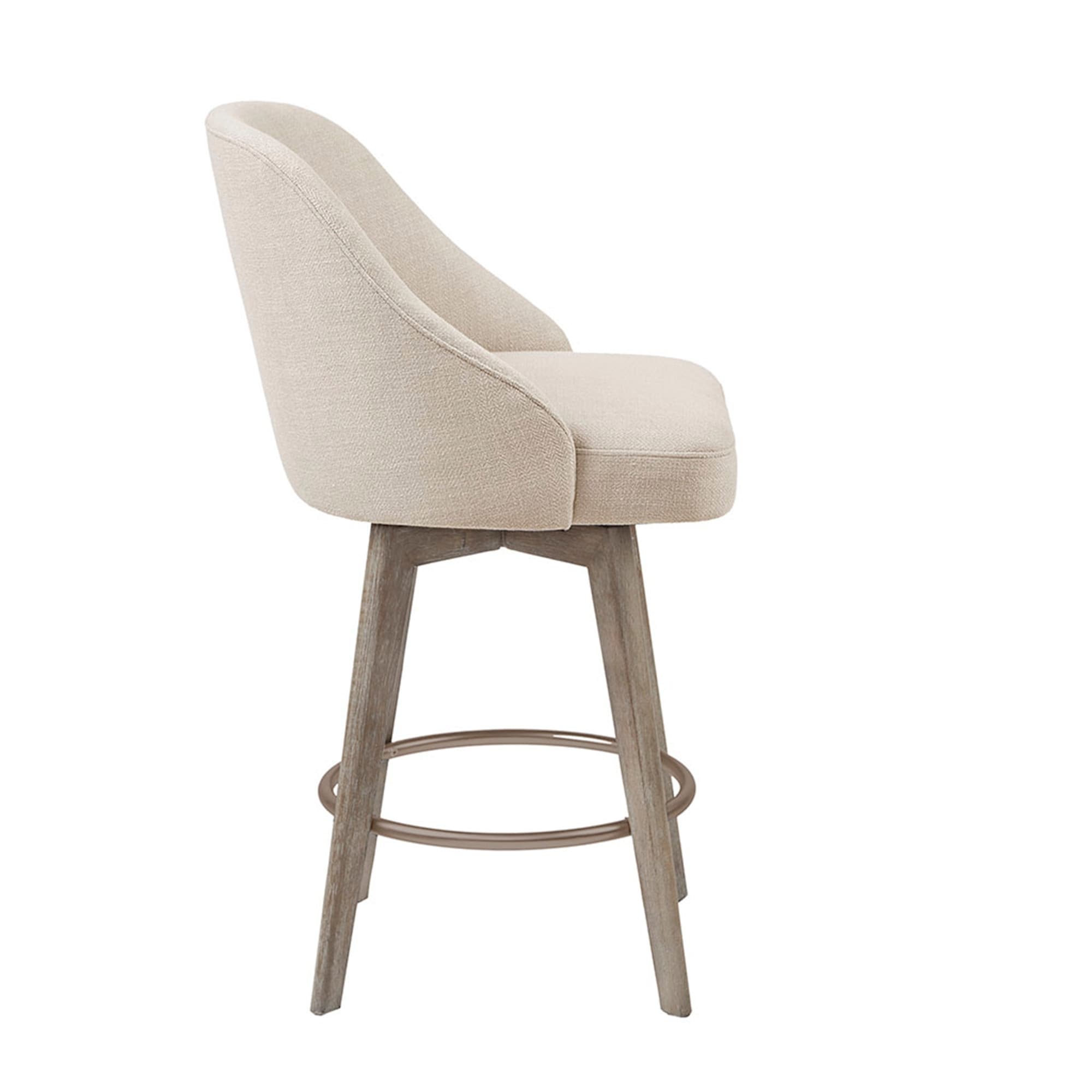 Madison Park Walsh Bar/Counter Stool With 360 degree Swivel Seat