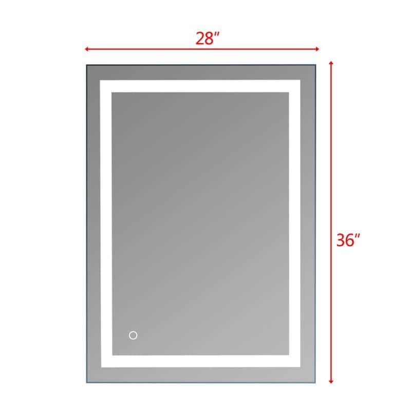 Strick & Bolton Kirby Waterproof LED Touch Light Bathroom Mirror