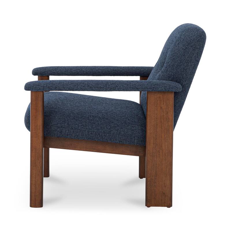 NADAAL STUDIOS Sawyer, Lounge Chair Recycled Upholstery, Green