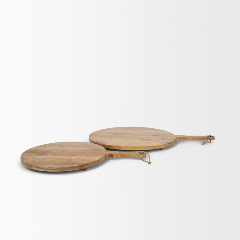 Karana Quality Serving Board Set Of 2 - 32.5L x 22.5W x 1.5H