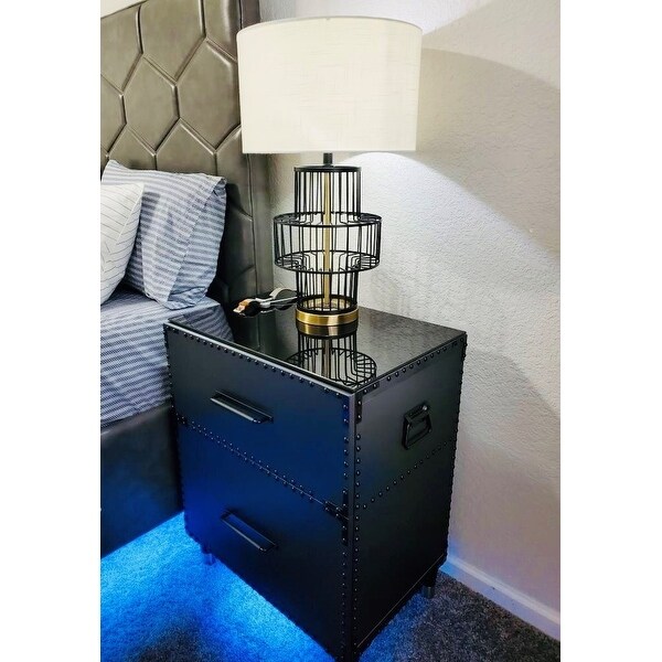 Shop Gabriella Wire Table Lamp On Sale Overstock 27813548