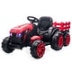 preview thumbnail 22 of 23, 6 Wheels Kids Ride On Tractor Toys with Trailer