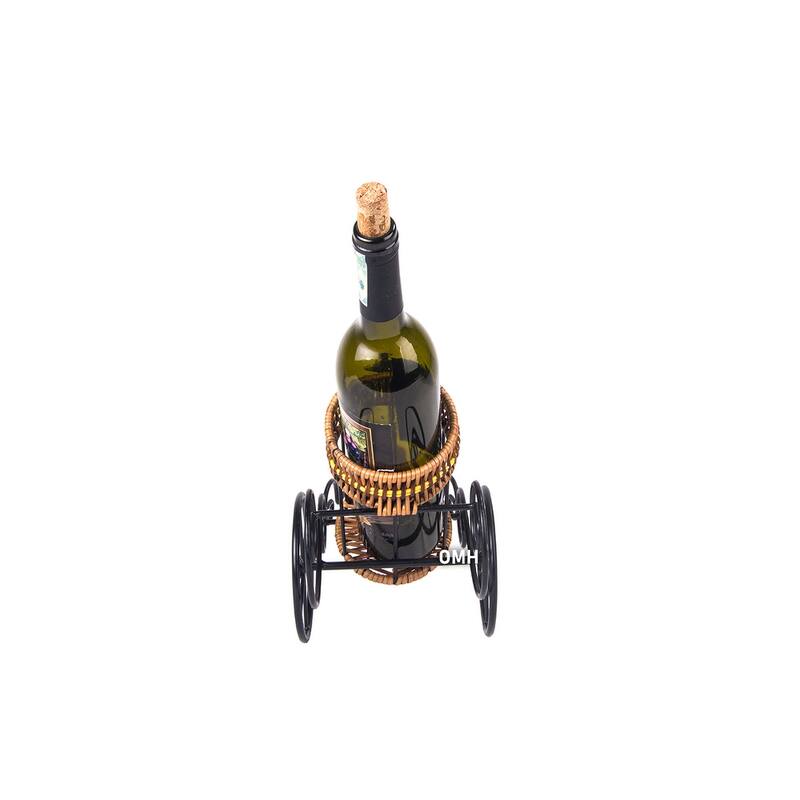 Asian Style Rickshaw Puller Wine Holder