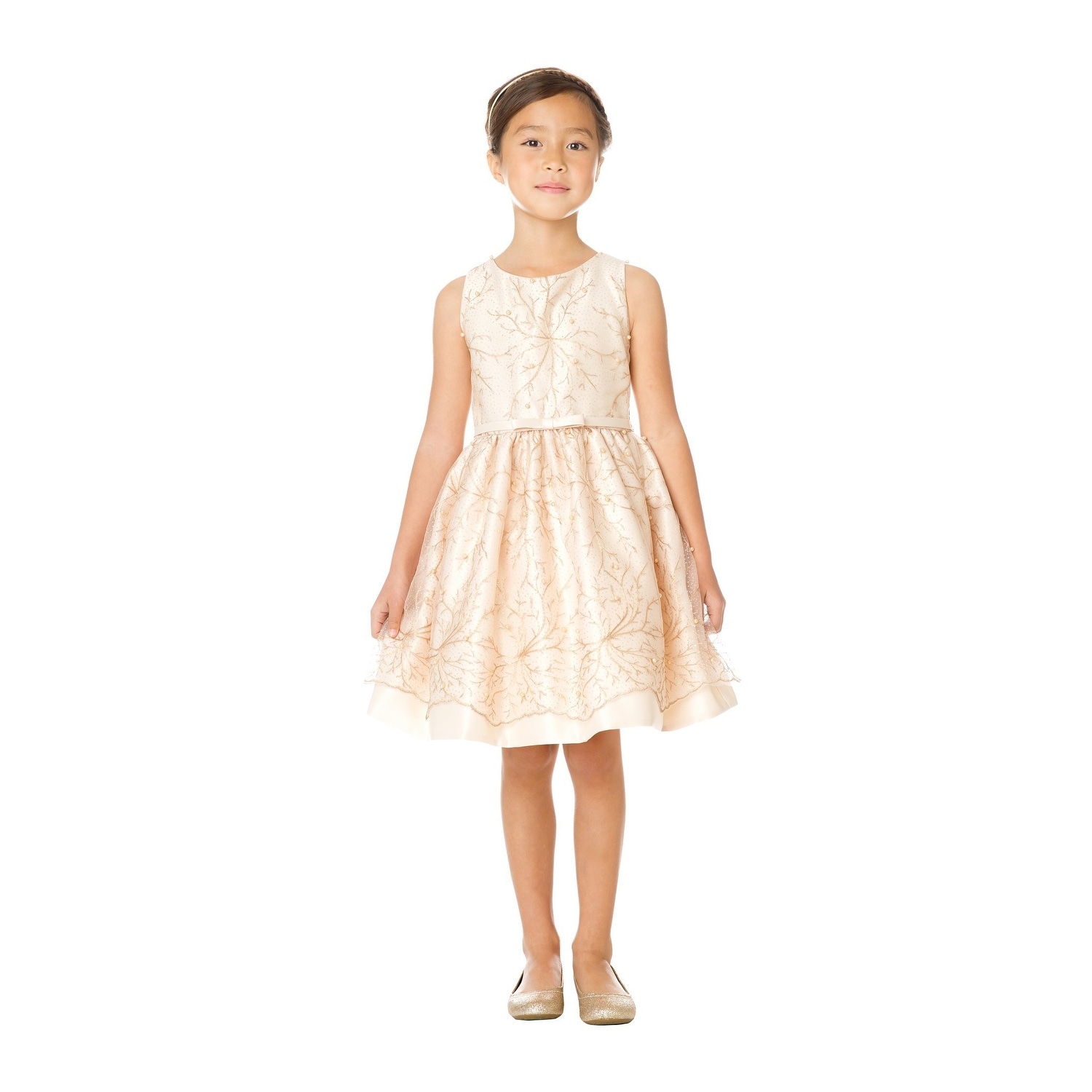 snowflake dress girl