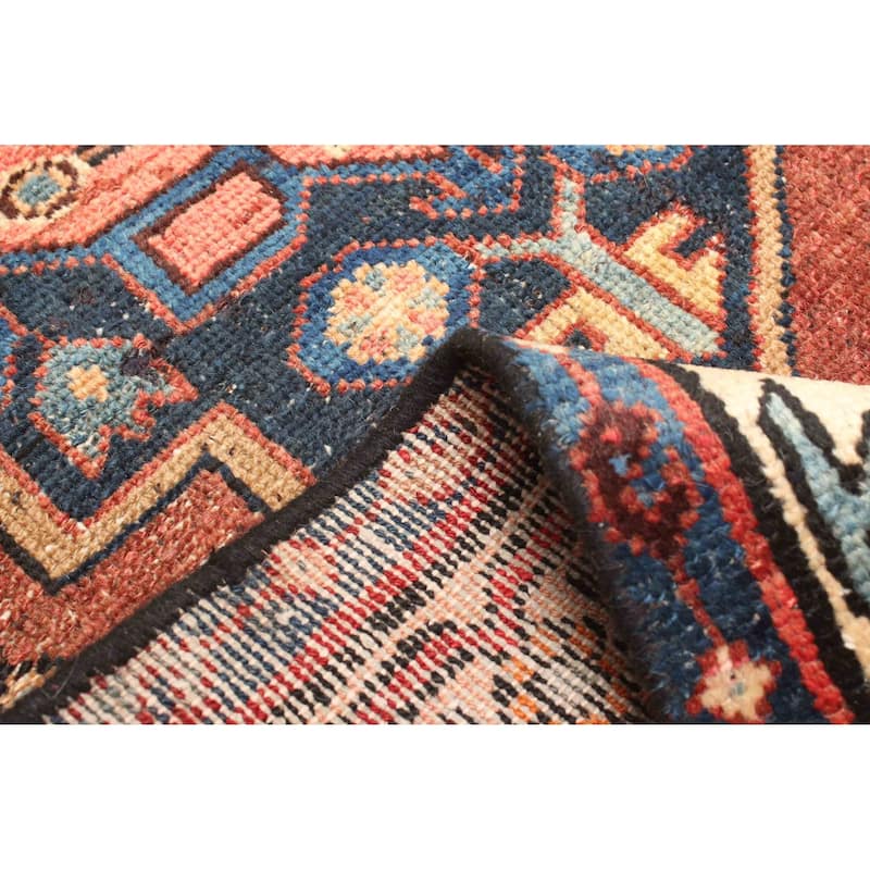 ECARPETGALLERY Hand-knotted Konya Anatolian Dark Red Wool Rug - 3'3 x 6'0