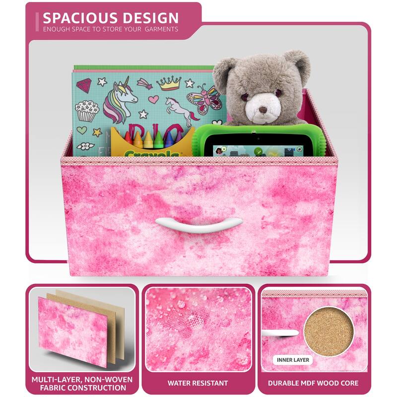 Sorbus 6 Drawers Tall Dresser Easy Pull Foldable Fabric Bins