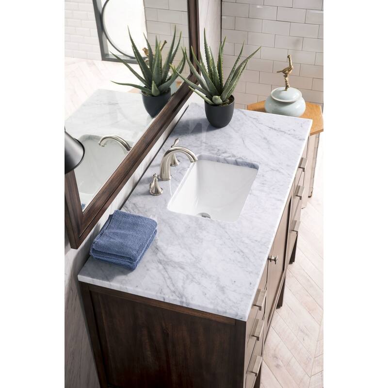 James Martin Vanities Addison 48" Single Basin Hardwood Vanity Set