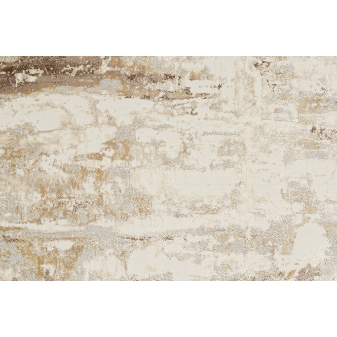 Telek Abstract Area Rug By HomeRoots - 2' x 3'