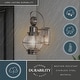 preview thumbnail 9 of 9, Vaxcel Lighting Chatham 1 Light Outdoor Wall Sconce - 7 Inches Wide