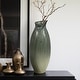 preview thumbnail 37 of 45, Ceramic Stylish Rubpert Contemporary Vase - Green