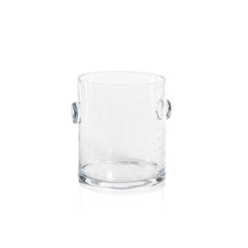 Lagoon Bubbled Glass Ice Bucket