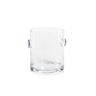 Lagoon Bubbled Glass Ice Bucket