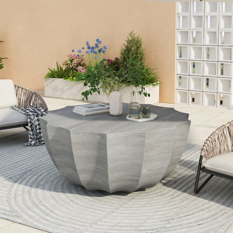 Outdoor and Indoor Waterproof Coffee Table