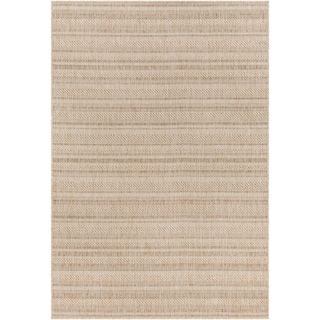Livabliss  Rikard Indoor/ Outdoor Coastal Stripe Area Rug