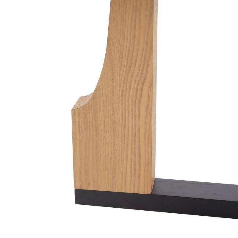 48-inch Round Dining Table for 4 - Farmhouse Pedestal Base Kitchen Table