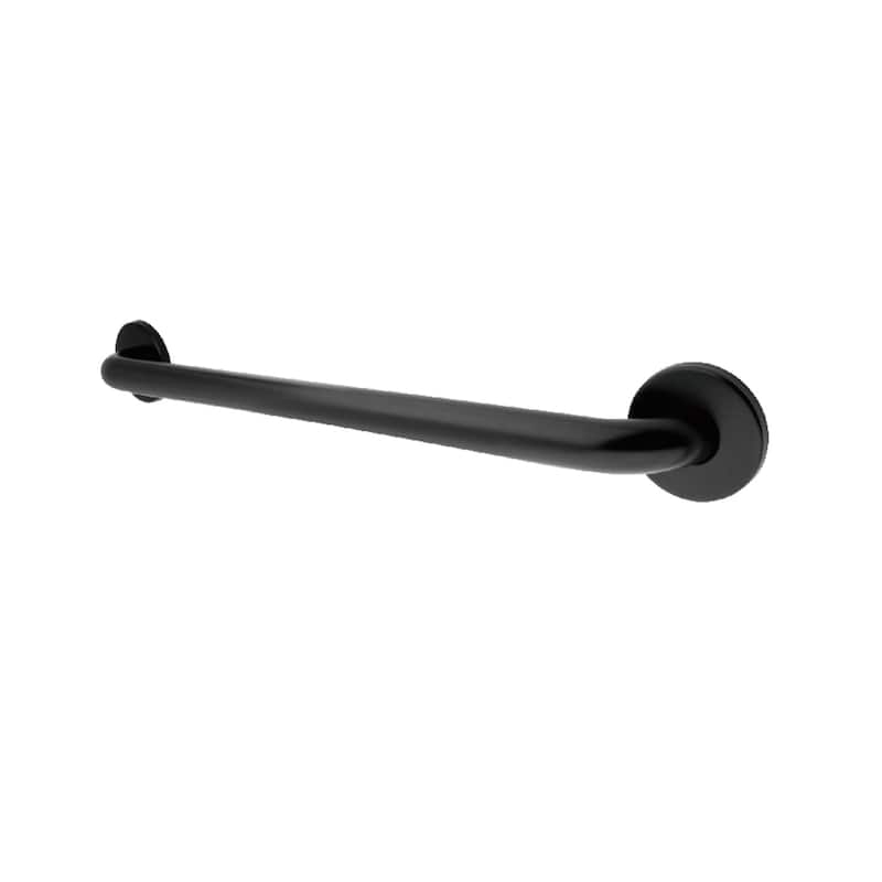 Kingston Brass Americana 24-Inch x 1-1/4-Inch O.D Grab Bar - Matte Black