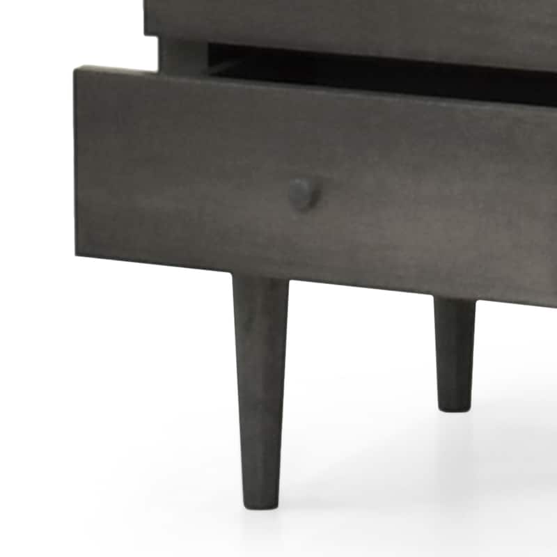 Nystrom Mid Century Modern 2 Drawer Nightstand by Christopher Knight Home