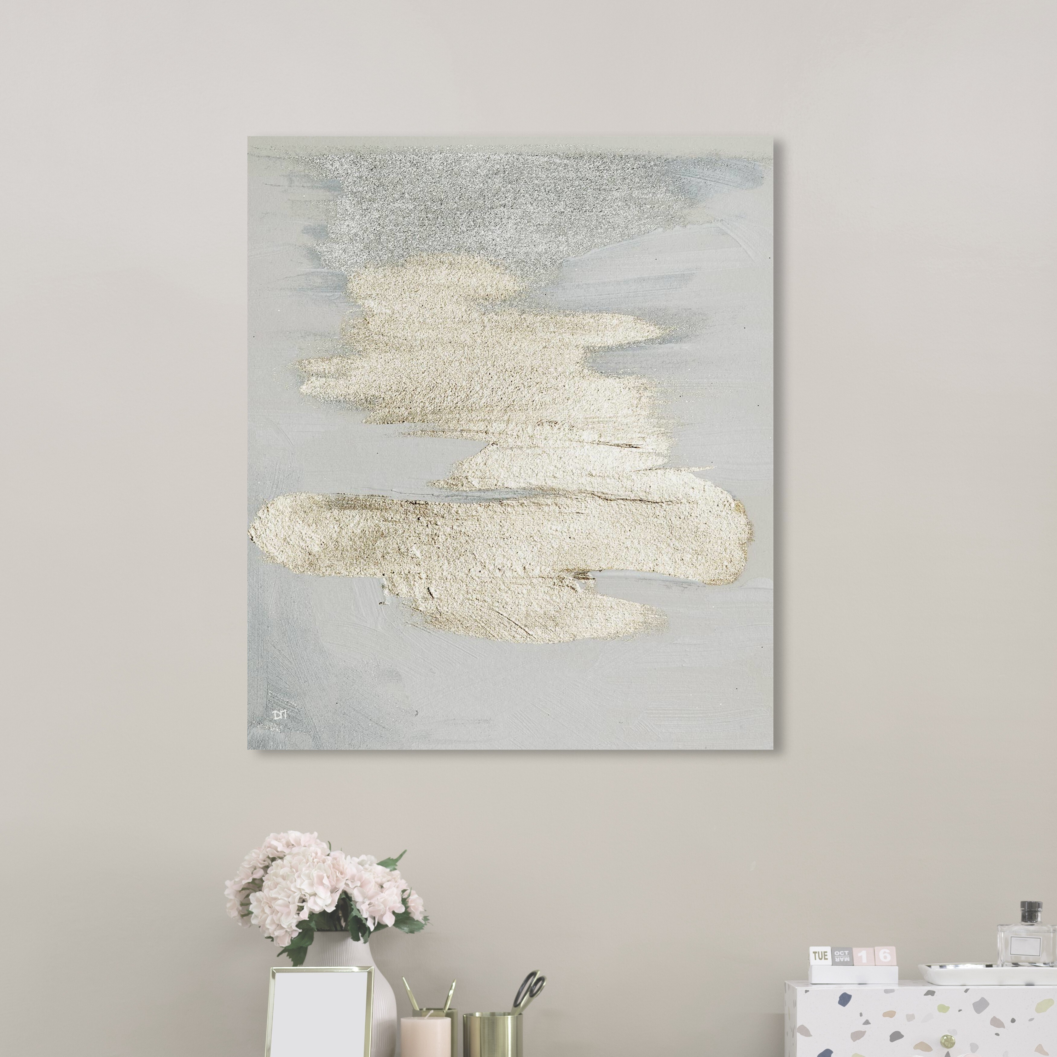 Vanilla Cocoa Gelato  Wall Art by Oliver Gal