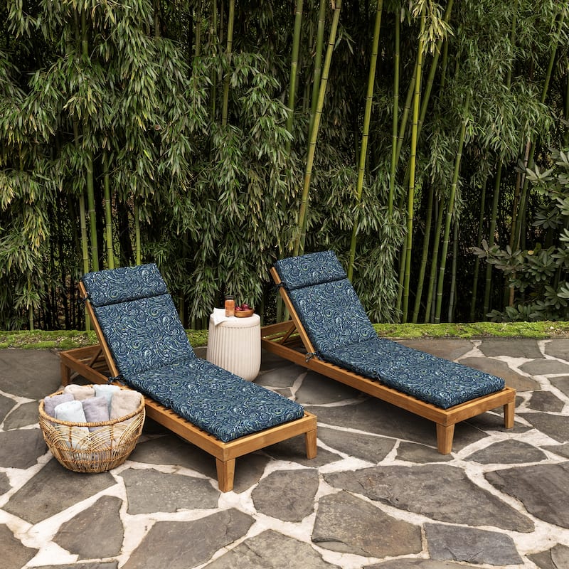 ARDEN earthFIBER Outdoor Chaise Cushion 72 x 21