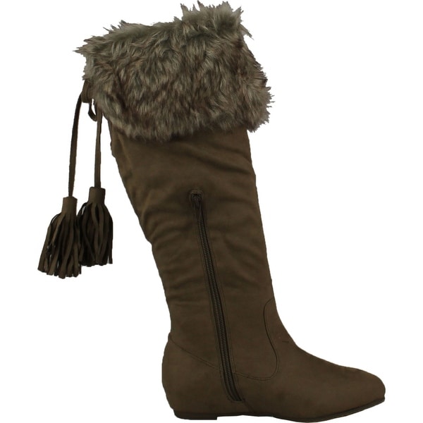 candies over the knee boots