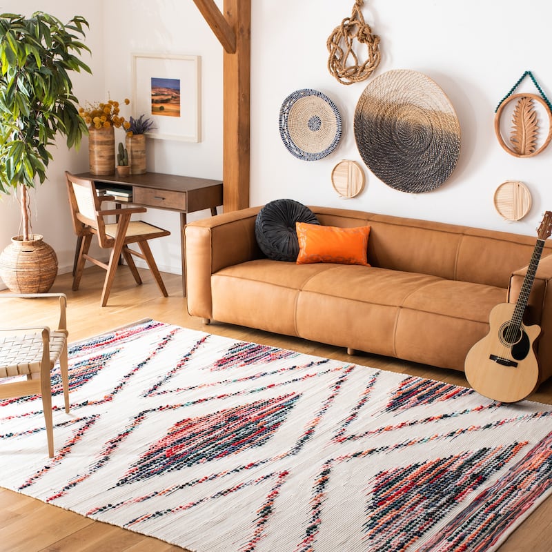 SAFAVIEH Flatweave Montauk Antoanella Casual Rug