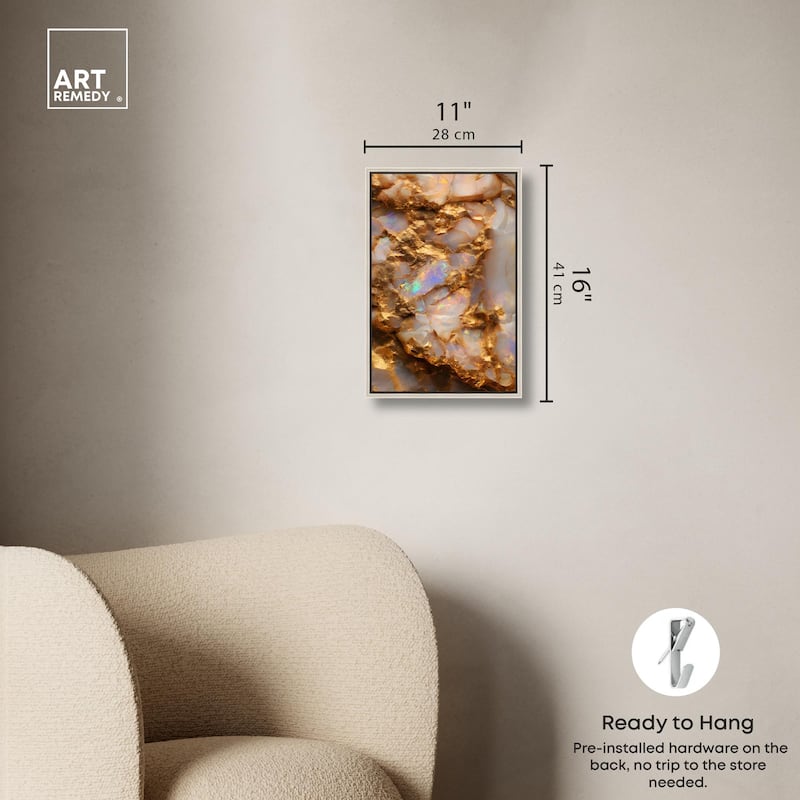 Mythic Gleam Canvas by Art Remedy