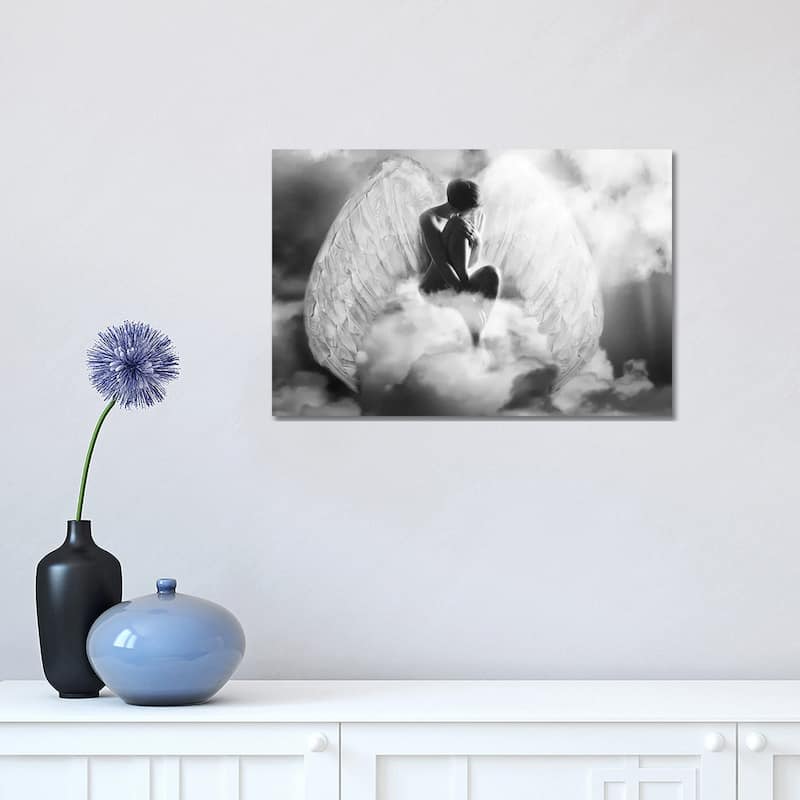 iCanvas "Angel Wings" by Tatiana Amrein Canvas Print - 12x18x1.5