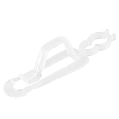 1000ct Clear Gutter and Shingle Christmas Light Clips - 4"