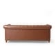 preview thumbnail 52 of 55, Castalia Nailhead Trim Chesterfield Sofa by Christopher Knight Home - 78.75" L x 33.50" W x 28.00" H
