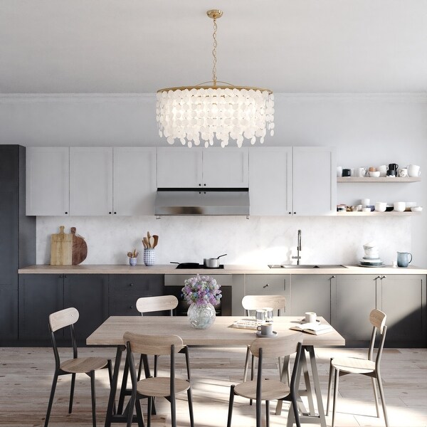 Coastal linear chandelier sales