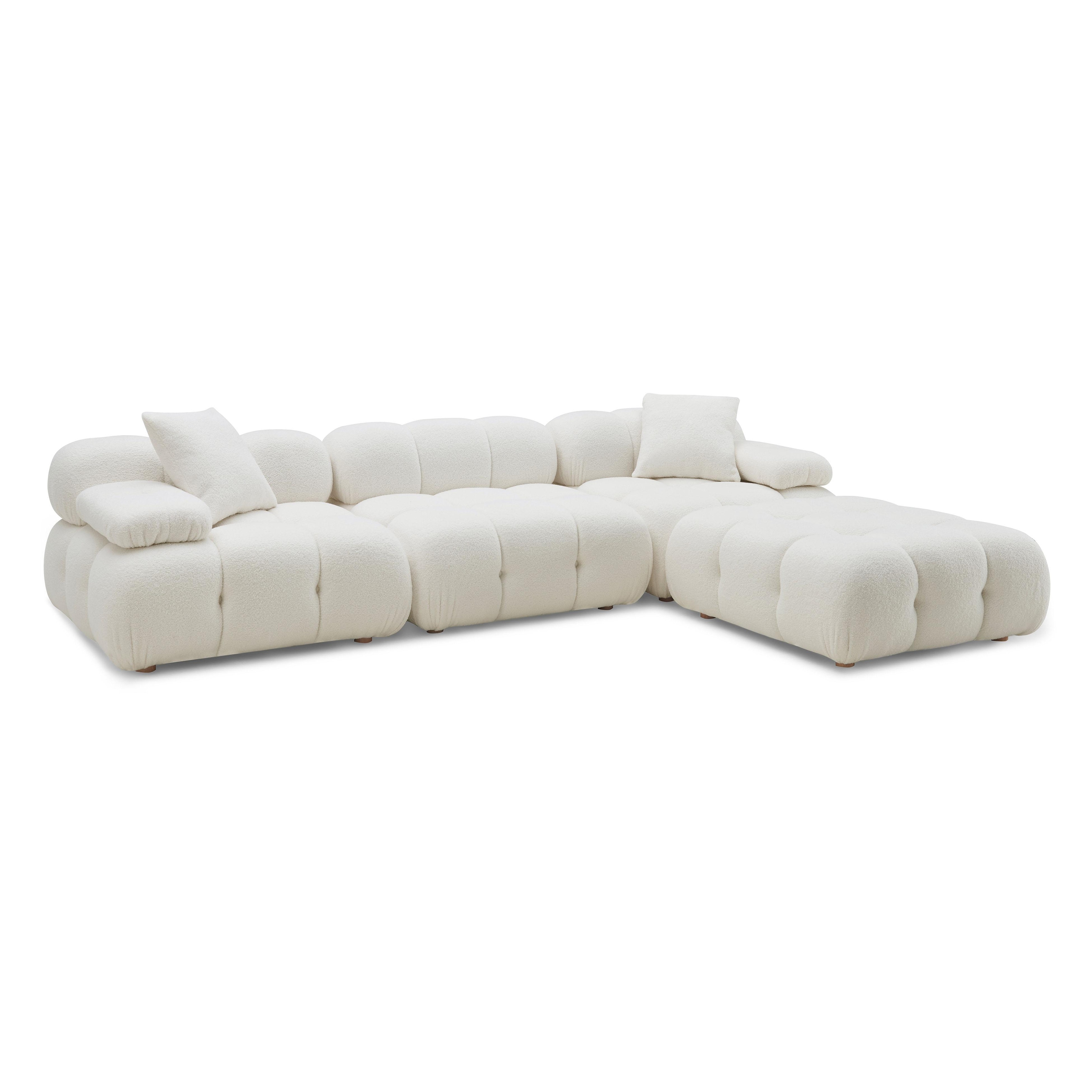 Calliope Upholstered 4-piece Modular Sectional