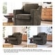 preview thumbnail 39 of 72, 2 Set Modern Swivel Accent Arm Chair for Living Room