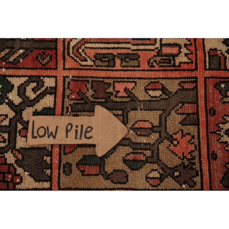 Garden Design Balouch Persian Rug Handmade Wool Carpet - 5'2" x 6'3"