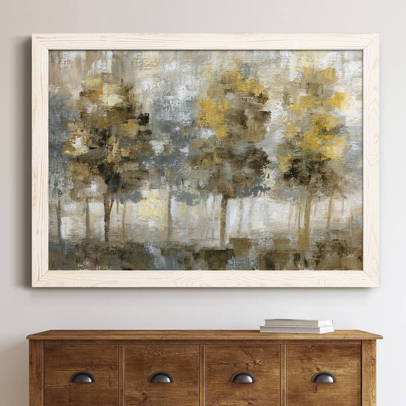 Linen Trees-Premium Framed Canvas - Ready to Hang