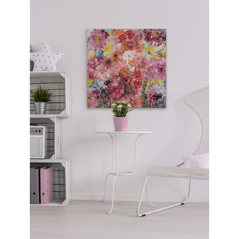 Spring Beauties Print on Wrapped Canvas