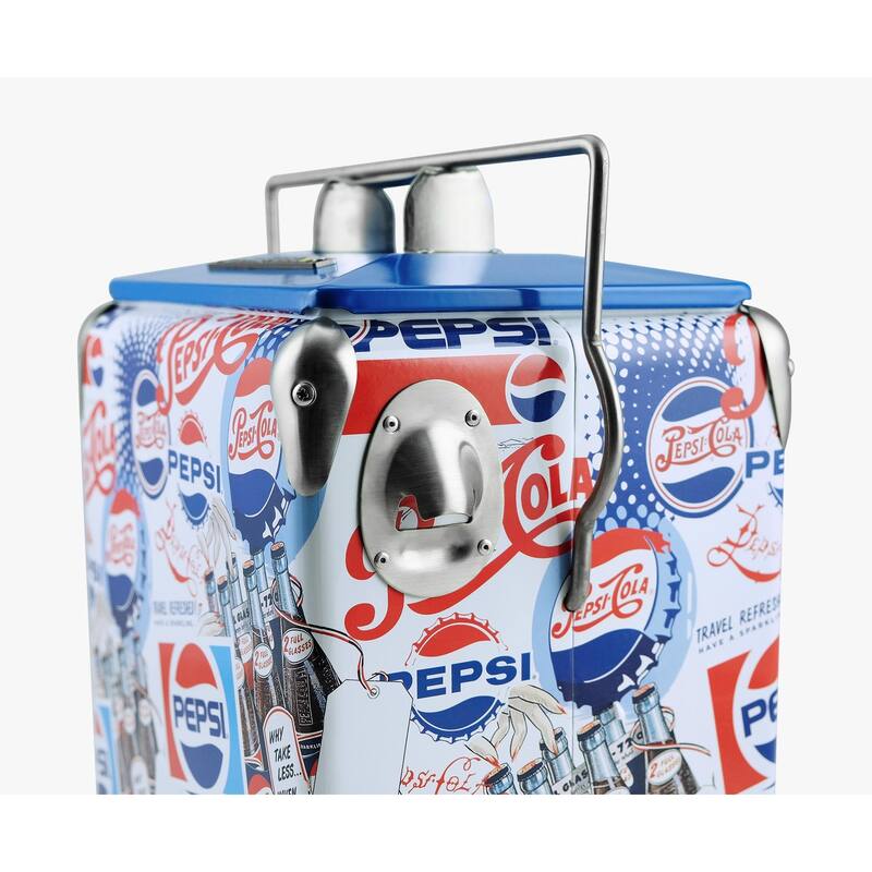 Permasteel 14 Qt. Small Portable Picnic Cooler