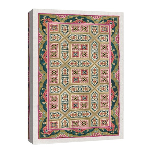 PTM Images 9-126667 PTM Canvas Collection 8" x 10" - "Moving Geometry" Giclee Patterns and Designs Art Print on Canvas