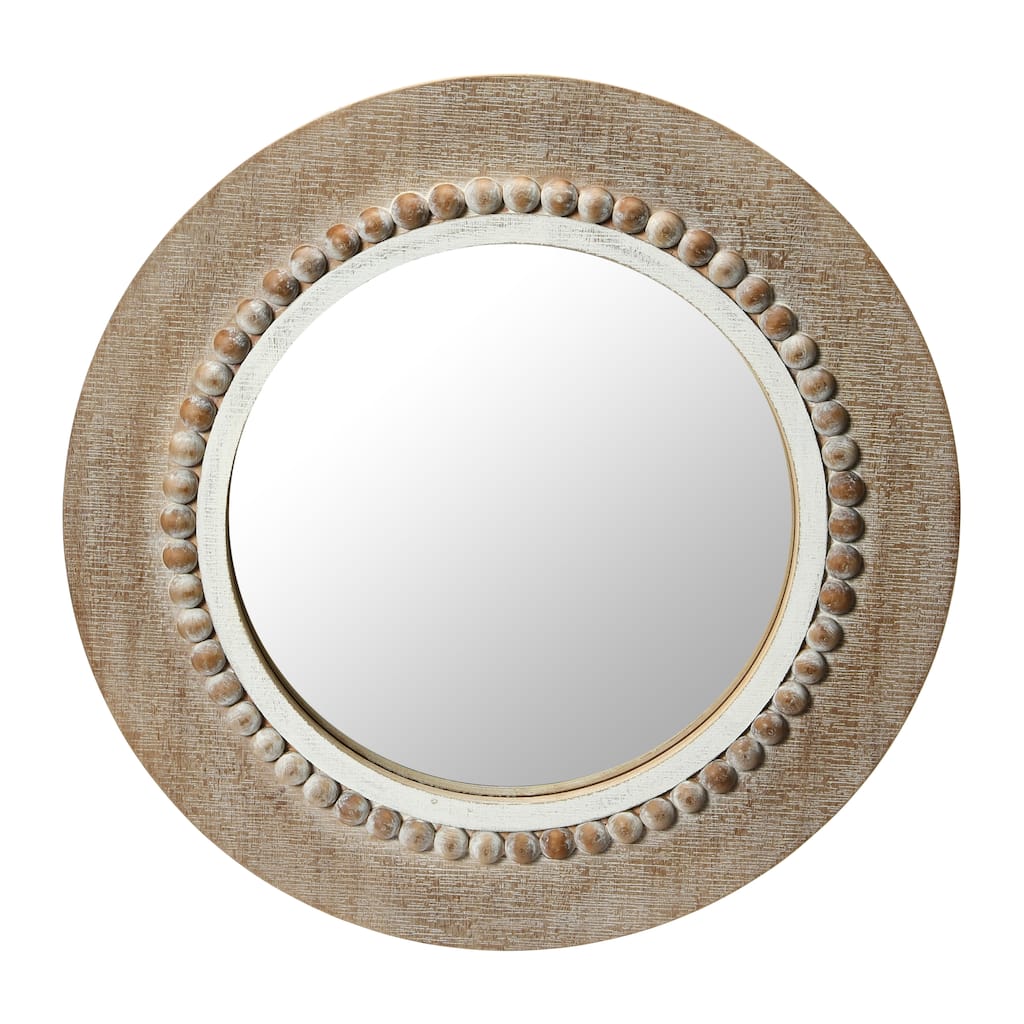 Wood Framed Wall Mirror