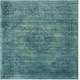 preview thumbnail 32 of 47, SAFAVIEH Vintage Distressed Boho Caliopa Oriental Area Rug 8' Square - Turquoise/Multi - Square